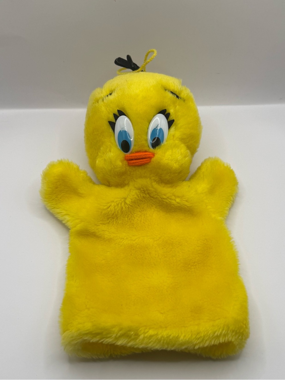 Vintage Warner Bros Tweedy Bird Looney Tunes Hand Puppet 1990